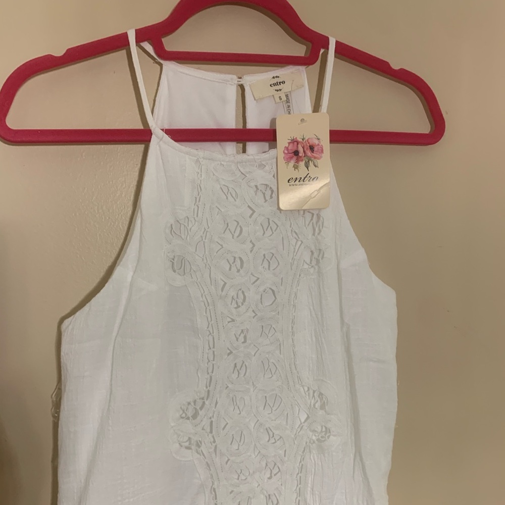 White summer dress